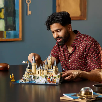 Zamek Hogwart i błonia